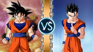 Goku vs Gohan