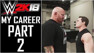 WWE 2K18 - My Career - Let's Play - Part 2 - "Performance Center Training (Tutorials)" | DanQ8000