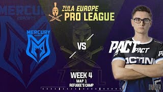 MERCURY ESPORTS vs ACTINA PACT | Map 1 | ZEPL 2019 Summer Split - Week 4