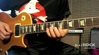 PlayRock - Europe - The Final Countdown - Solo - Slow Version - Lesson - Cover