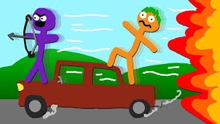 Zombey und Osaft retten Amerika.