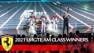 2021 LMGTE Am class Champions Comments after the Titles Win