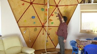 Планировка и необычные интерьерные решения в доме-геосфере  // FORUMHOUSE