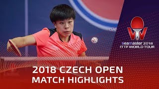 Chen Ke vs Wang Yidi | 2018 Czech Open Highlights (U21-Final)