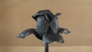 Цветок ирис ковка