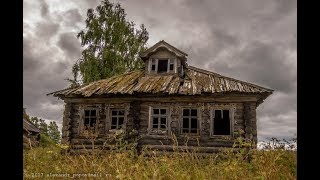Сталк по заброшенной деревне. Что же там случилось? Почему ее бросили? Аукцион Виолити.