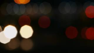 Free VJ clips Traffic Lights City Street Night Cars Blurred -  Free stock footage