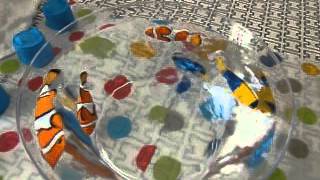 Robo fish swimming.