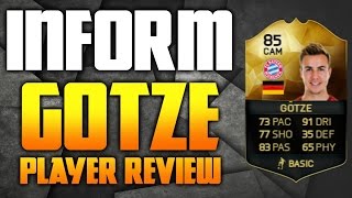 FIFA 16 INFORM GOTZE PLAYER REVIEW !! #TOTW36