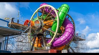 Аттракцион будущего: Водная горка Slidewheel