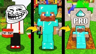 JAK TROLLOWAĆ PRO W MINECRAFT! || MINECRAFT TROLL!