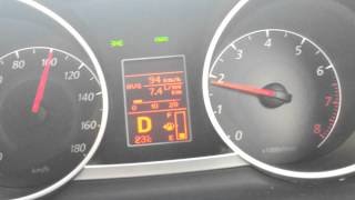 Outlander V6 3.0 тест расхода топлива при 100кмч по трассе