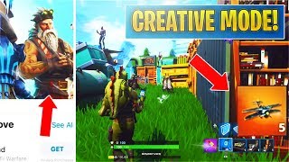 *NEW* Creative Mode + Planes / Tier 100 Skin? / Onesie Skin (Fortnite)