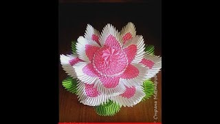Модульное оригами лотос. Мастер-класс