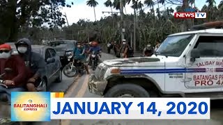 Balitanghali Express: January 14, 2020 [HD]