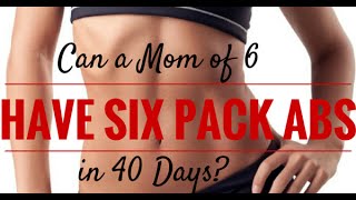 Can a mom of 6 get six pack abs in 40 days? Flex Belt Review