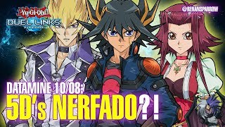5D's NERFADO?! (datamine 10.08) - Yu-Gi-Oh! Duel Links #420