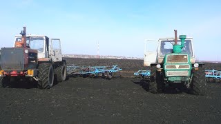 24-Д.Пробуем первый день культивировать на Т-150К с КПС-8.Разбор ПД-10У.