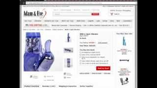 Adam & Eve Cheapest Wild G Spot Vibrator Sale 50% OFF Promo Code KRISTY