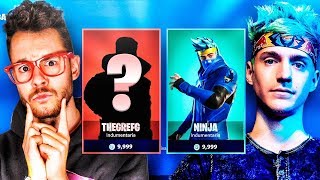 LA SKIN DE GREFG Y NINJA EN FORTNITE