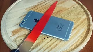 РАСКАЛЕННЫЙ НОЖ в 1000 ГРАДУСОВ VS. АЙФОН 6S