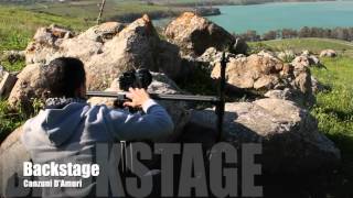 Backstage Videoclip CANZURI D' AMURI girato a Castelvetrano