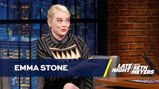 Emma Stone Gave Her Oscar to Her Mom but Displays Her Spelling Bee Champ Trophy