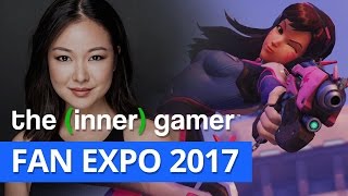 Charlet Chung Voice of D.Va in Overwatch // FAN EXPO DALLAS 2017