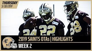 Highlights From Saints OTAs -  Week 2 | New Orleans Saints