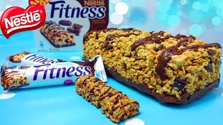 DIY - Гигантский ЭНЕРГЕТИЧЕСКИЙ ФИТНЕС батончик НЕСТЛЕ / Giant FITNESS bar Nestle(EngSub)