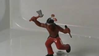 Солдатики Игрушки Индейцы Ковбои ГДР . Подзорная Труба. Toys soldiers .Wild West . Indians / Cowboys