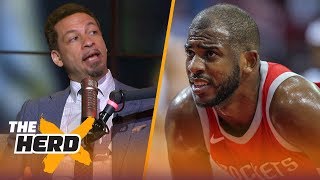Chris Broussard on Lakers' drama deterring LeBron, Chris Paul supermax demands | NBA | THE HERD