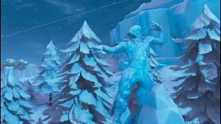 Fortnite Ice Sculptures