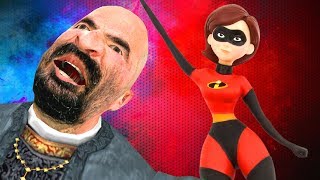 What if The ACACHALLAS meet ELASTIGIRL from The Incredibles 2 in Gmod?