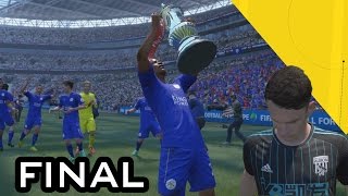 FINAL DEL CAMINO HUNTER!!! -  FINAL DE LA FA CUP y la PREMIER - FIFA 17 HISTORIA (El Trayecto)