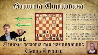 Защита Нимцовича. Основы дебюта для начинающих. Игорь Немцев. Шахматы