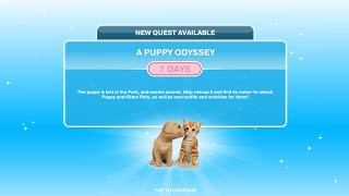 CARA MENYELESAIKAN A PUPPY ODYSSEY QUEST | THE SIMS FREEPLAY INDONESIA