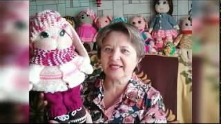 Обзор зайки. Что связала.
