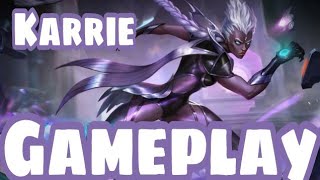 KARRIE GAMEPLAY (PT-BR) MOBILE LEGENDS