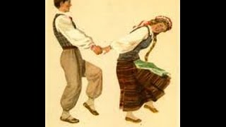 Латвийский народный танец.