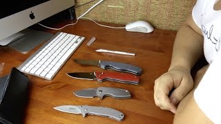 [  АНБОКСИНГ ] Ножи из китая: Tabargan 95, Kershaw 1730, Malyshev Gnome, Ontario RAT 1