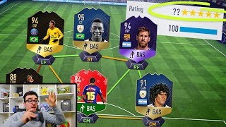 I GOT MY HIGHEST RATED FUT DRAFT EVER!!! Fifa 18 FUT Draft World Record Attempt