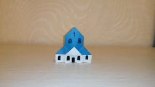 EASY ORIGAMI/ HALLOWEEN CHURCH/ FOR KIDS [2020 DIY]
