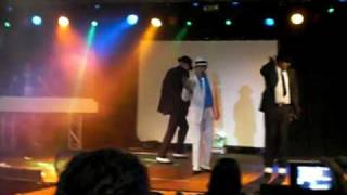 Andre Santisi as Michael Jackson in Best - Smooth Criminal
