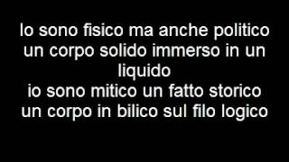 Fisico & politico - Luca Carboni & Fabri Fibra  Testo (Lyrics)