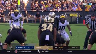 2017 Michigan Football Highlights @ Purdue