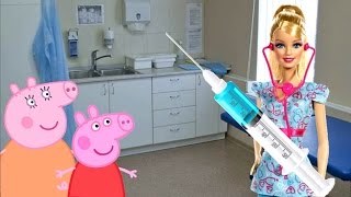 Свинка Пеппа Мультфильм укол от гриппа Джорджу 15 минут | Peppa Pig Russian episodes 15 minutes