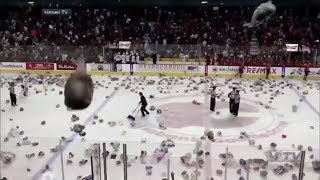 It's Teddy Bear Toss season again! | ESPN