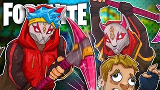 NINJA PICKAXE THE LAST GUY! - Fortnite Battle Royale!