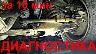 Диагностика передней ходовоки ВАЗ 2101-2107